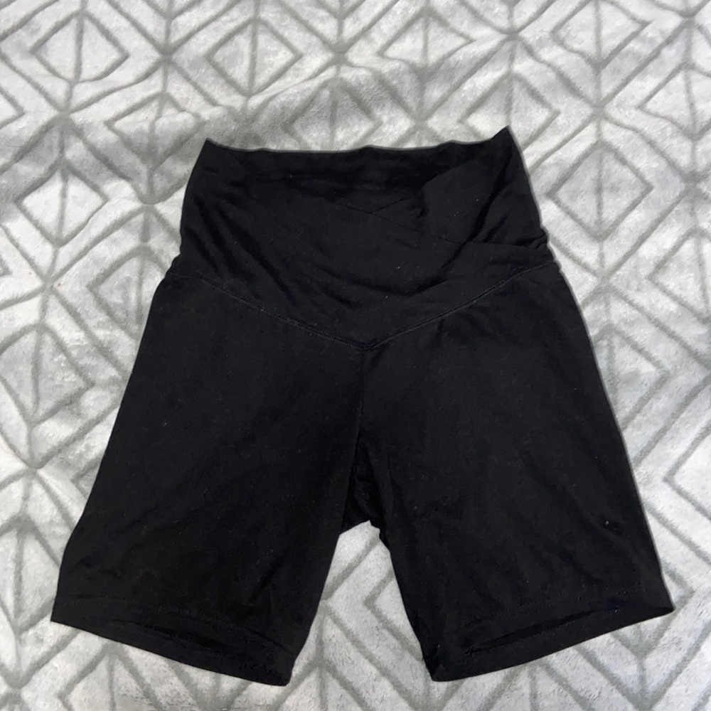 Black bike shorts